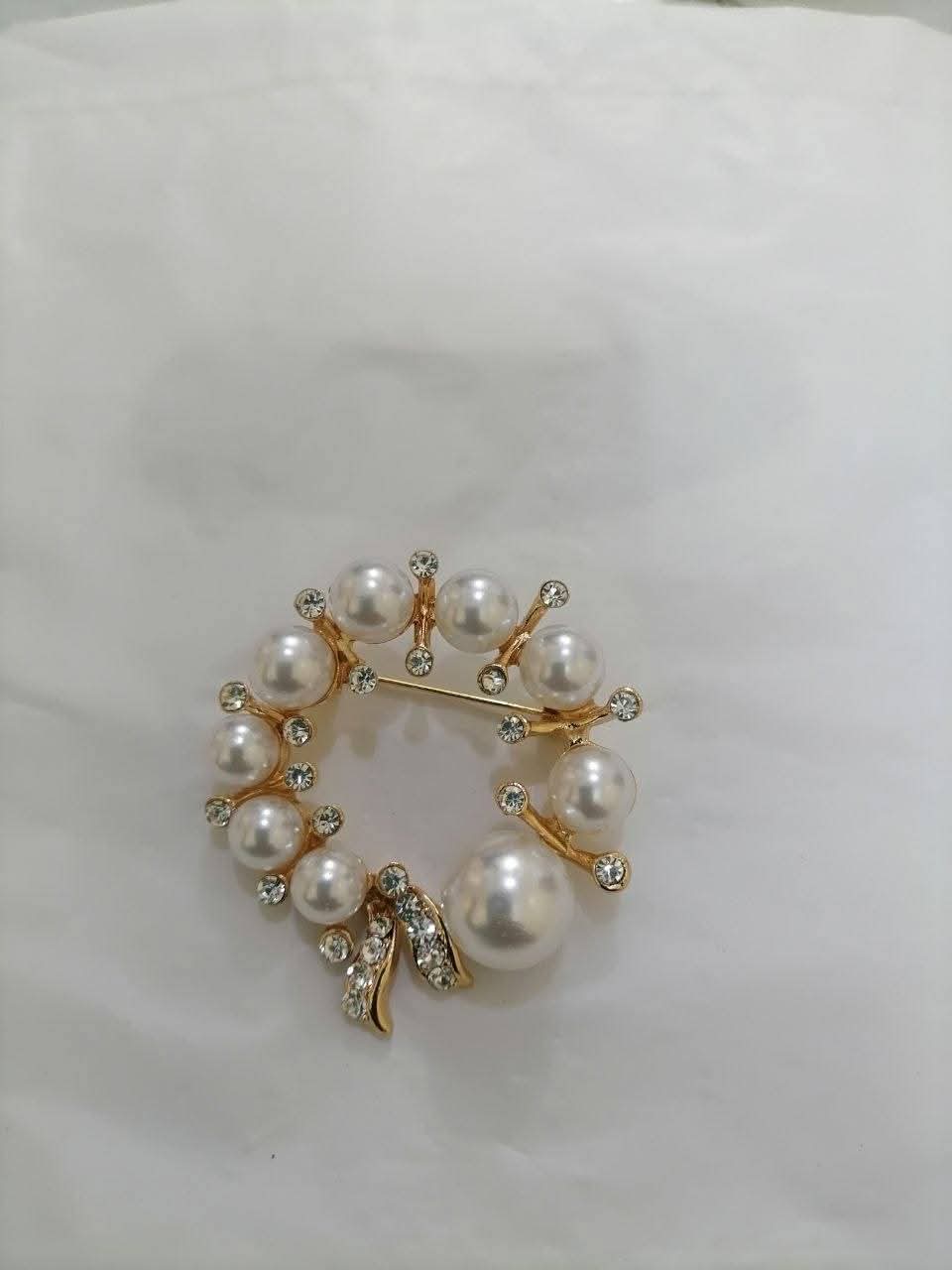 3High vintage stone brooche for female 3500